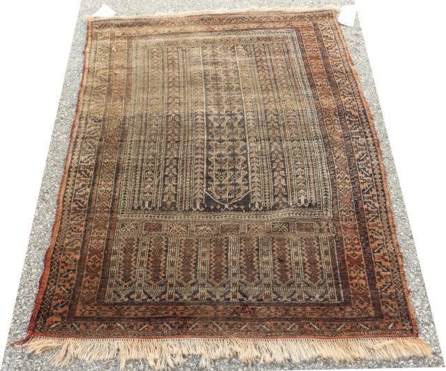 HAND-TIED PAKISTANI BELOUCHI RUG,