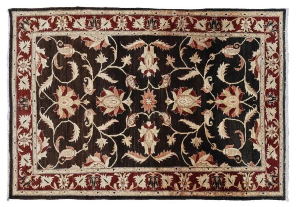HAND-TIED PAKISTANI GHAZNI RUG,