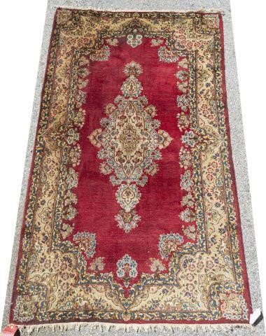 HAND-TIED PAKISTANI KERMAN RUG,