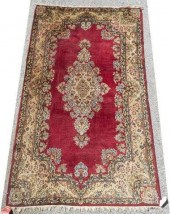 HAND-TIED PAKISTANI KERMAN RUG