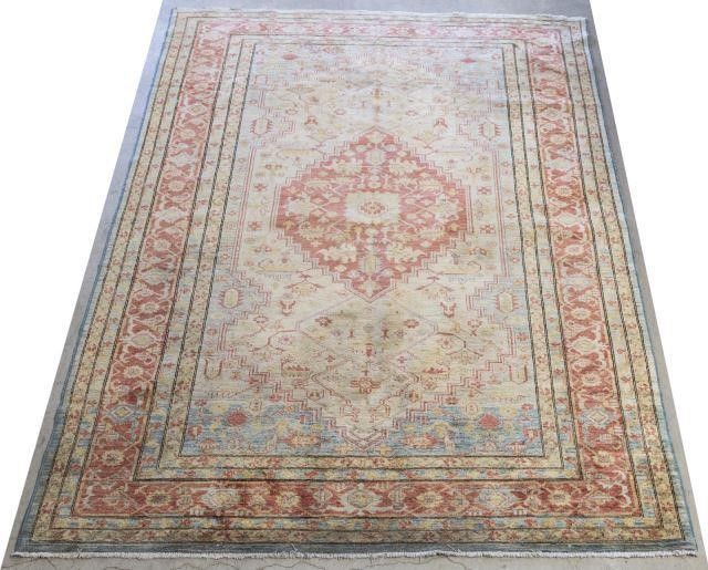 HAND-TIED PAKISTANI RUG, 10'11" X