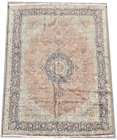 HAND-TIED PAKISTANI TABRIZ RUG,