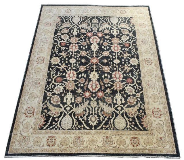 HAND-TIED PAKISTANI WOOL RUG, 11'1"