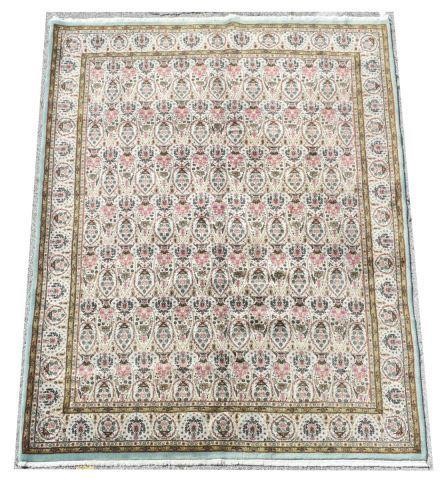 HAND-TIED PAKISTANI ZELSULTAN RUG,