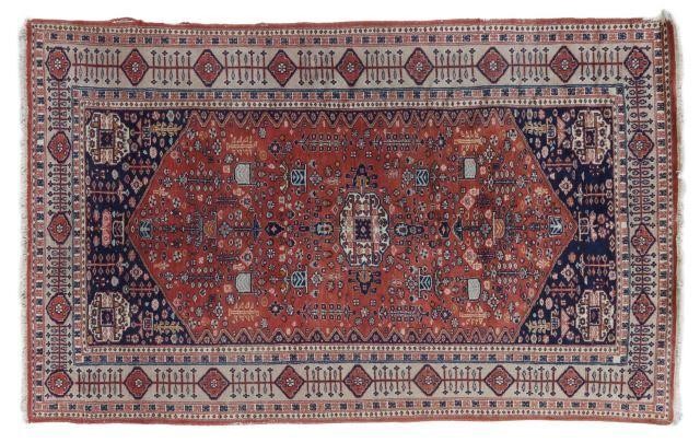HAND-TIED PERSIAN ABADEH WOOL