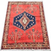 HAND-TIED PERSIAN AFSHAR RUG,