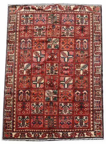 HAND-TIED PERSIAN BAKTIARI RUG,