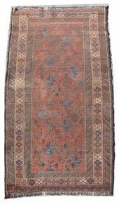 HAND-TIED PERSIAN BALUCH RUG,