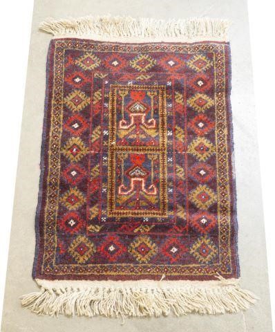 HAND-TIED PERSIAN BELUCHI RUG, 2'1"