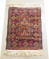 HAND-TIED PERSIAN BELUCHI RUG,