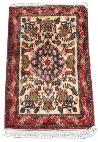 HAND-TIED PERSIAN BIJAR RUG, 3'6" X