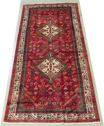 HAND-TIED PERSIAN BIJAR RUG,