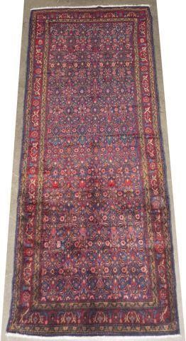 HAND-TIED PERSIAN BIJAR RUG, 9'6" X