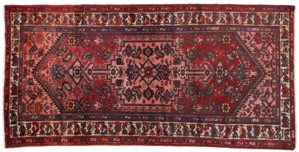 HAND-TIED PERSIAN BIJAR RUG,