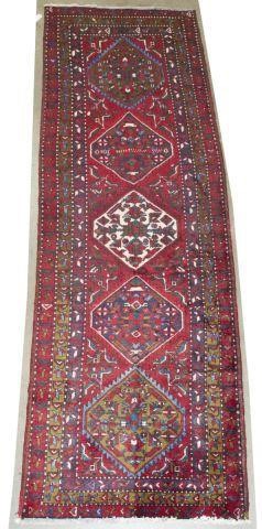 HAND-TIED PERSIAN BIJAR RUNNER,