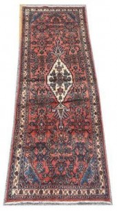 HAND-TIED PERSIAN BIJAR RUNNER