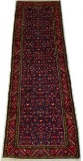 HAND-TIED PERSIAN BIJAR RUNNER