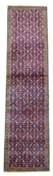 HAND-TIED PERSIAN BIJAR RUNNER