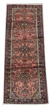 HAND-TIED PERSIAN BIJAR RUNNER