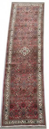 HAND-TIED PERSIAN BIJAR RUNNER