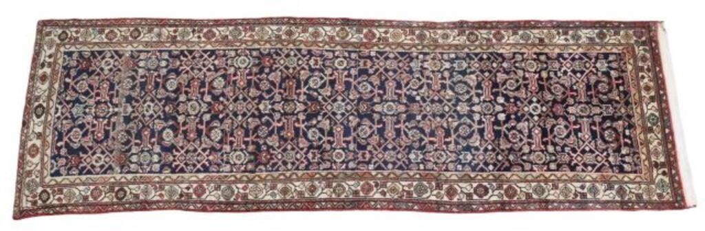 HAND-TIED PERSIAN BIJAR RUNNER,