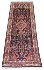 HAND-TIED PERSIAN BIJAR RUNNER