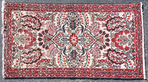 HAND-TIED PERSIAN DARAGEZINE RUG,