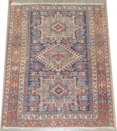 HAND-TIED PERSIAN GEOMETRIC TR