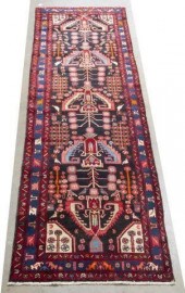 HAND-TIED PERSIAN HAMADAN FLOO