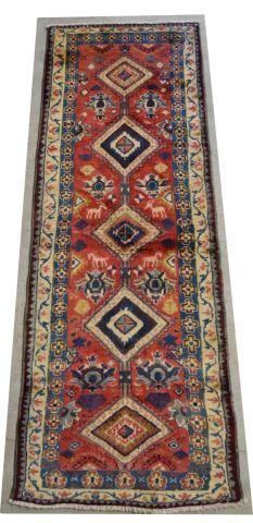 HAND-TIED PERSIAN HAMADAN FLOOR
