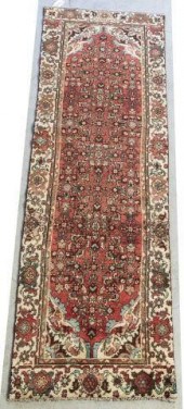HAND-TIED PERSIAN HAMADAN FLOO