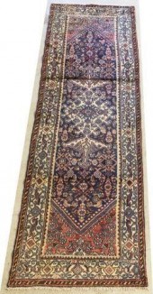 HAND-TIED PERSIAN HAMADAN FLOO