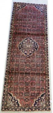 HAND-TIED PERSIAN HAMADAN FLOO