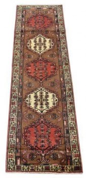 HAND-TIED PERSIAN HAMADAN FLOO