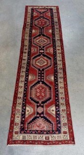 HAND-TIED PERSIAN HAMADAN FLOO
