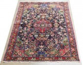 HAND-TIED PERSIAN HAMADAN RUG,