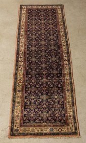 HAND-TIED PERSIAN HAMADAN RUNN