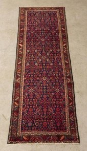 HAND-TIED PERSIAN HAMADAN RUNN