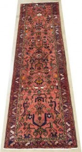 HAND-TIED PERSIAN HAMADAN RUNN