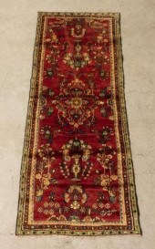 HAND-TIED PERSIAN HAMADAN RUNN