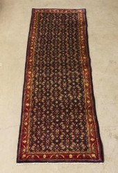 HAND-TIED PERSIAN HAMADAN RUNN