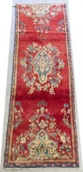 HAND-TIED PERSIAN HAMADAN RUNN