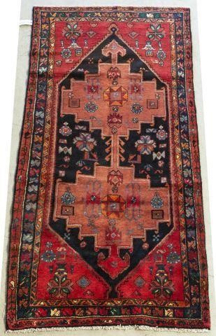 HAND-TIED PERSIAN HAMADAN RUNNER