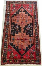 HAND-TIED PERSIAN HAMADAN RUNN