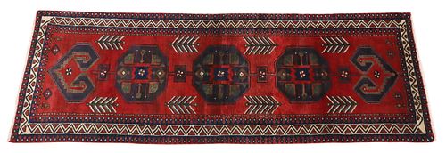HAND-TIED PERSIAN HAMADAN WOOL