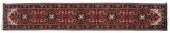 HAND-TIED PERSIAN HERIZ RUNNER