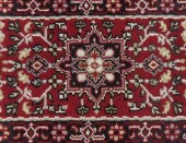 HAND-TIED PERSIAN HERIZ RUNNER