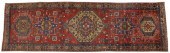 HAND-TIED PERSIAN HERIZ RUNNER