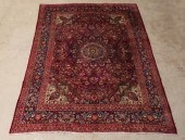 HAND-TIED PERSIAN ISFAHAN RUG,