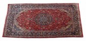 HAND-TIED PERSIAN ISFAHAN RUG,